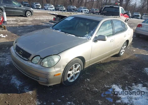 2001 Lexus Gs 300 from USA, damaged, VIN JT8BD69S810141953